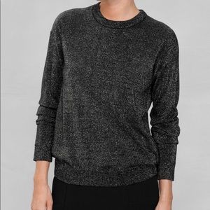 & other stories Glitter Knit Long Sleeve